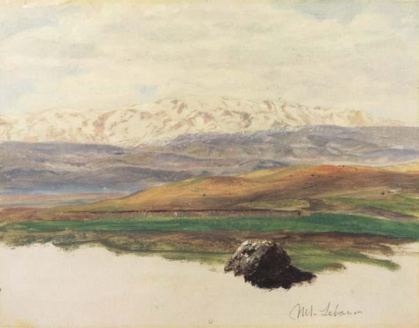 Frederic E.Church Mount Lebanon Sweden oil painting art